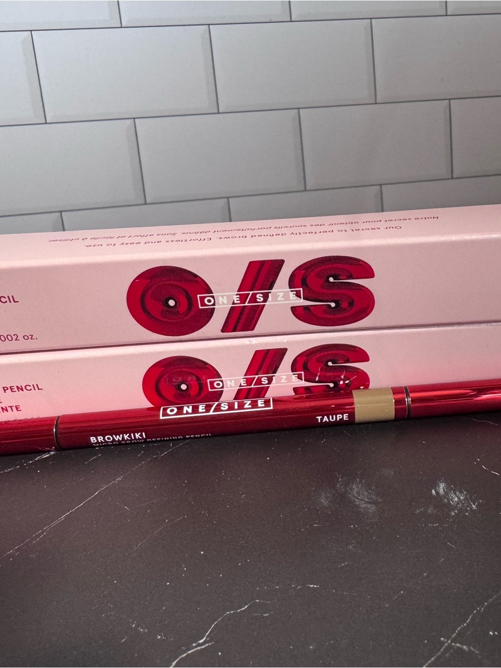 SET OF 2 ONE/SIZE Browkiki Brow Pencil - Taupe